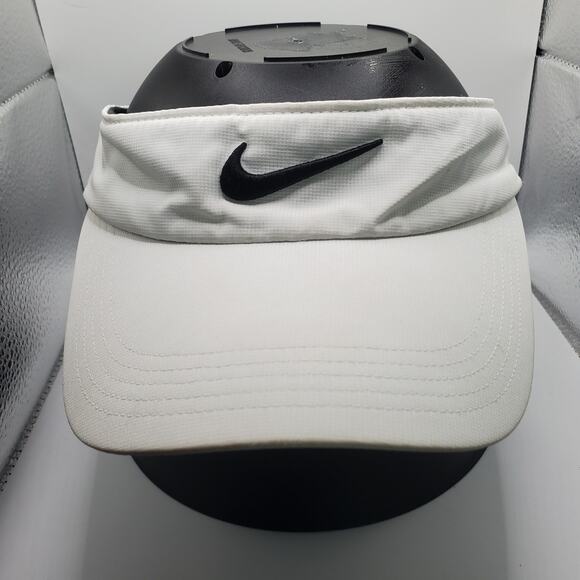 Nike Baylor University Visor BU White Adjustable Golf Tennis Hat NCAA Gear - Picture 1 of 11